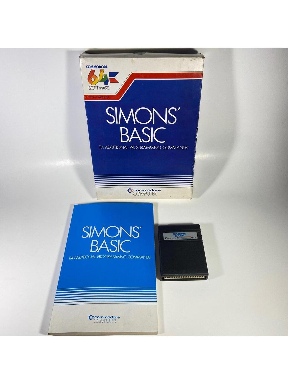 Commodore 64 Simons’ Basic 114 Additional Programming Commands - UNTESTED